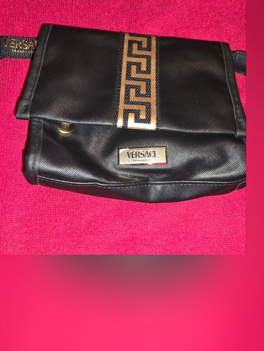 VERSACE FRAGRANCE INSTITUTIONAL CASE TRAVEL BAG WOMENS POUCH 7" X 5.5" X 2"